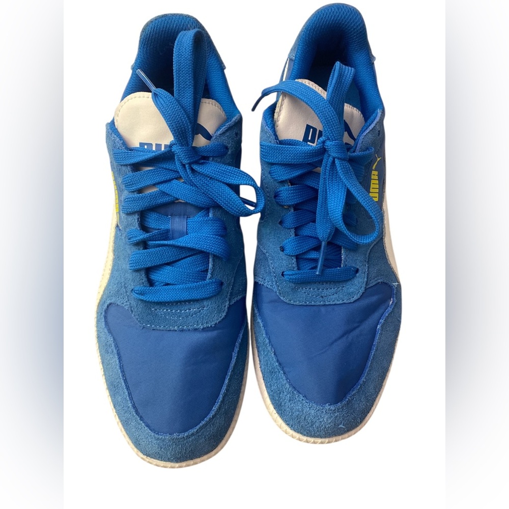Puma Royal Blue  Sneakers EUC 9.5 - Picture 3 of 7